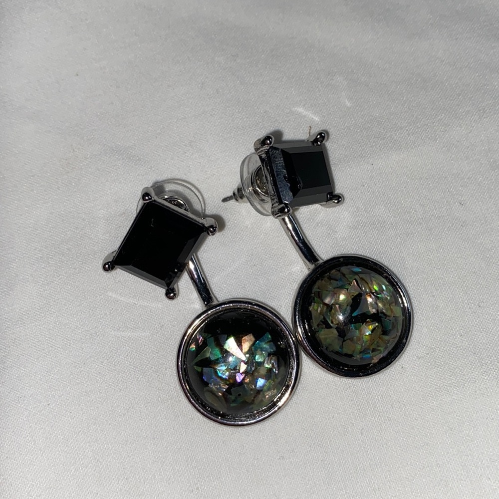 Silver-toned Earrings